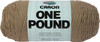2 Pack - Caron One Pound Yarn-Taupe - 294010-10511 - 057355383593