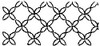 2 Pack Sten Source Quilt Stencils-Overall Design 8"X18" WB-1000