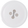 6 Pack - Slimline Buttons Series 1-White 4-Hole 3/4" 3/Pkg - SL1-10