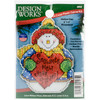 6 Pack Design Works Plastic Canvas Ornament Kit 4"X3"-Snowman (14 Count) DW565 - 021465005652