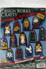 Design Works Felt Ornament Applique Kit 2"X3.5" Set Of 13-Stained Glass - DW5282 - 021465052823