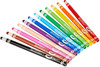 Crayola Project Easy Peel Crayon Pencils 12/Pkg-Assorted Colors 68-4604