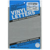 6 Pack Duro Permanent Adhesive Vinyl Letters & Numbers 2" 167/Pkg-Silver D3215-SILVR - 029211321582