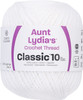 3 Pack - Aunt Lydia's Classic Crochet Thread Size 10 Value-White - 151-201 - 071484038506