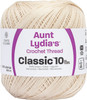 3 Pack - Aunt Lydia's Classic Crochet Thread Size 10 Value-Natural - 151-226 - 071484036557