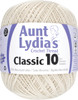 3 Pack Aunt Lydia's Classic Crochet Thread Size 10 Value-Natural 151-226