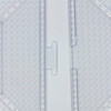 2 Pack Perler Pegboards 4/Pkg-Large Square Clear 80-22666