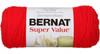 3 Pack - Bernat Super Value Solid Yarn-True Red - 164053-53707 - 057355363700