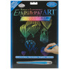 3 Pack Royal & Langnickel(R) Rainbow Foil Engraving Art Kit 8"X10"-Hot Air Balloons RAINFL-23 - 090672068361