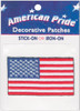 3 Pack Thermoweb American Pride Decorative Patches-Large American Flag TWA-4130 - 000943041306