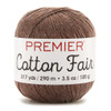 3 Pack - Premier Cotton Fair Yarn-Cocoa - 27-16 - 847652041964