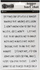 Dyan Reaveley's Dylusions Bigger Back Chat Stickers-White Set #2 DYA68808 - 789541068808