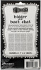 Dyan Reaveley's Dylusions Bigger Back Chat Stickers-White Set #2 DYA68808