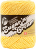 6 Pack Lily Sugar'n Cream Yarn Solids-Yellow 102001-10 - 057355082977