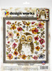 Design Works Counted Cross Stitch Kit 10"X10"-Owl (14 Count) - DW3274 - 021465032740