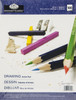 3 Pack - Royal Langnickel essentials(TM) Drawing Artist Paper Pad-9"X12", 100 Sheets - RD355 - 0906722758062