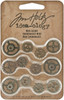 3 Pack - Idea-Ology Metal Mini Gears .5" To .75" 12/Pkg-Antique Nickel, Brass & Copper - TH93012 - 040861930122 3 Pack - Idea-Ology Metal Mini Gears .5" To .75" 12/Pkg-Antique Nickel, Brass & Copper - TH93012 - 040861930122