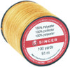 3 Pack - SINGER Blue Jean Thread 100yd-Old Gold - 67120