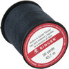 6 Pack - SINGER Button & Carpet Thread 50yd-Black - 67110 6 Pack - SINGER Button & Carpet Thread 50yd-Black - 67110