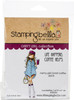 Stamping Bella Cling Stamps-Curvy Girl Loves Coffee EB853 - 666307908533