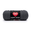 3 Pack - Red Heart Super Saver Yarn-Charcoal - E300B-3950 - 073650824425