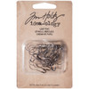 3 Pack Idea-Ology Metal Loop Pins 1" 24/Pkg-Antique Nickel, Brass & Copper TH93200 - 040861932003