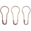 3 Pack Idea-Ology Metal Loop Pins 1" 24/Pkg-Antique Nickel, Brass & Copper TH93200