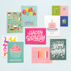 Boxed Cards - A2 (4.375"X5.75") 40 Cards & Envelopes-American Crafts - Birthday - 356507