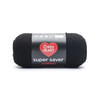 2 Pack - Red Heart Super Saver Jumbo Yarn-Black - E302C-312 - 073650814648