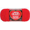 2 Pack - Red Heart Super Saver Jumbo Yarn-Cherry Red - E302C-319