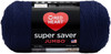 2 Pack Red Heart Super Saver Jumbo Yarn-Soft Navy E302C-387 - 073650814747