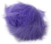 3 Pack - Pepperell Braiding Faux Fur Pom With Loop-Purple - FFPALL-40