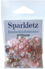 6 Pack Buttons Galore Sparkletz Embellishment Pack 10g-Coral Coast SPK-100 - 840934055505