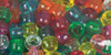 3 Pack - CousinDIY Fun Pack Acrylic Pony Beads 700/Pkg-Transparent Rainbow - CCMIX-34136