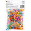 3 Pack - CousinDIY Fun Pack Acrylic Pony Beads 700/Pkg-Transparent Rainbow - CCMIX-34136