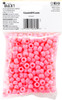 6 Pack - CousinDIY Fun Pack Acrylic Pony Beads 250/Pkg-Pink - A50026M1-34107