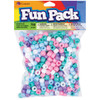 3 Pack Cousin Fun Pack Acrylic Pony Beads 700/Pkg-Pastel CCMIX-34139 - 016321083134