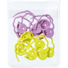 3 Pack - Clover Quick Locking Stitch Markers-Large 12/Pkg - 3032