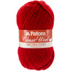5 Pack Patons Classic Wool Yarn-Bright Red 244077-230 - 067898034203