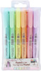 Uchida Pastel Liner Highlighter 6/Pkg8000-6P