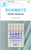 10 Pack - Schmetz Microtex Sharp Machine Needles-Size 12/80 5/Pkg - 1730