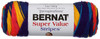 3 Pack Bernat Super Value Stripes Yarn-Candy Store 164173-73006 - 057355390911