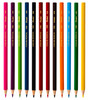 3 Pack Pentel Arts Colored Pencils 12/Pkg-Assorted Colors CB8-12