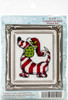 3 Pack Design Works Counted Cross Stitch Kit 2"X3"-Candy Cane Dog (14 Count) DW520 - 021465005201