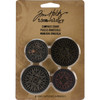 3 Pack Idea-Ology Metal Compass Coins 1.25" & 1.5" 4/Pkg-Antique Nickel, Brass & Copper TH93061 - 040861930610
