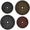 3 Pack Idea-Ology Metal Compass Coins 1.25" & 1.5" 4/Pkg-Antique Nickel, Brass & Copper TH93061