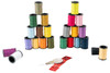 6 Pack Singer Polyester Thread 10yd 24/Pkg-Assorted Colors 00264