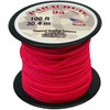 2 Pack Pepperell Braiding Company Parachute Cord 1.9mmX100'-Neon Pink PARA95-10025 - 725879308568