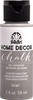 FolkArt Home Decor Chalk Paint 2oz-Parisian Grey - HDCHALK2-6358 - 028995063589