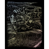 Royal & Langnickel(R) Holographic Foil Engraving Kit 8"X10"-Motorcycle Race HOLOFL-19